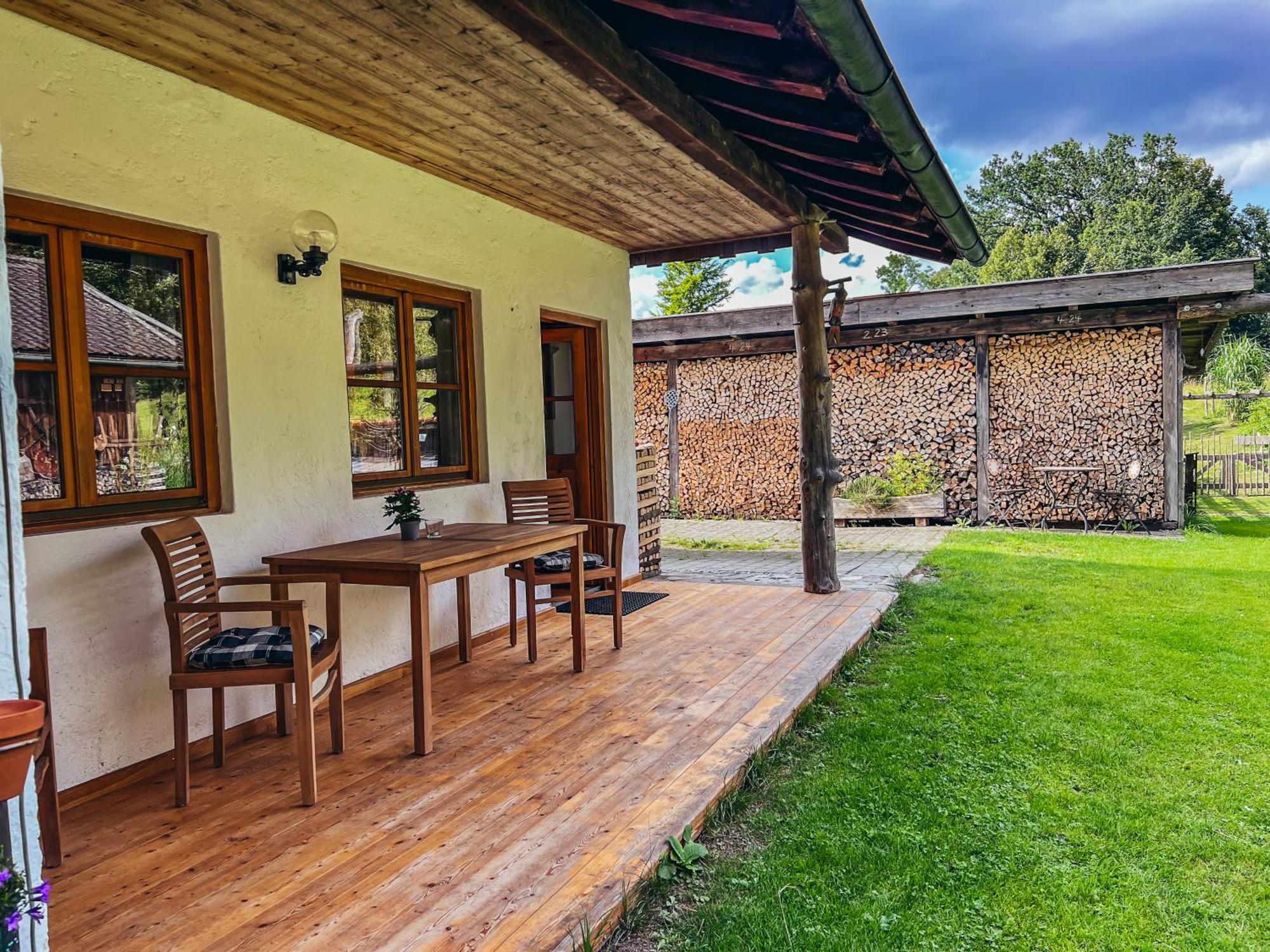 Haus Heufelder Lägenhet Bad Heilbrunn Exteriör bild